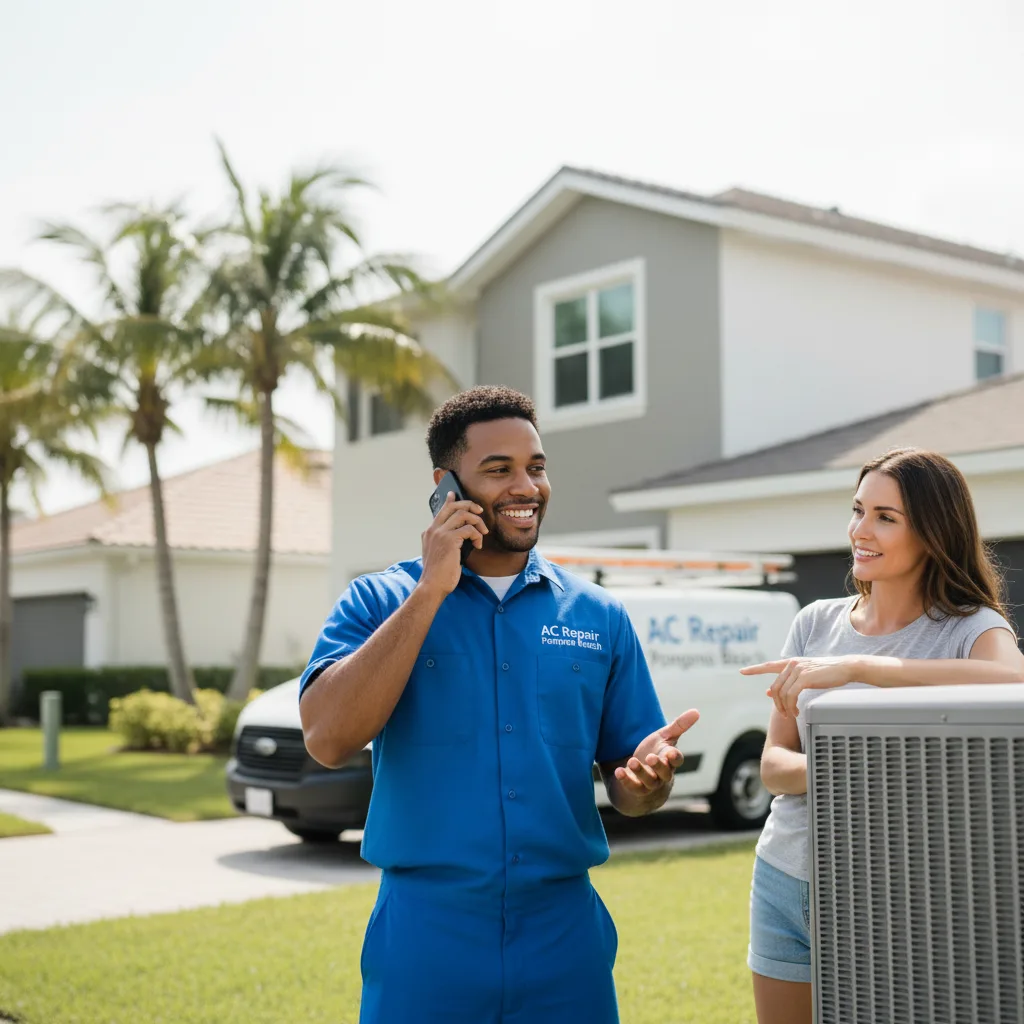AC Repair Pompano Beach customer support in Omega